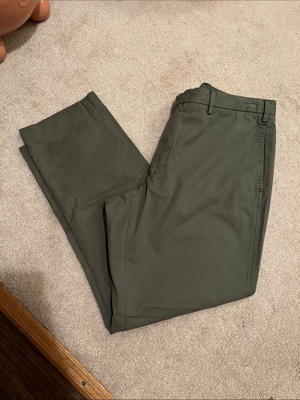 Sid Mashburn dark Olive Chino Pants